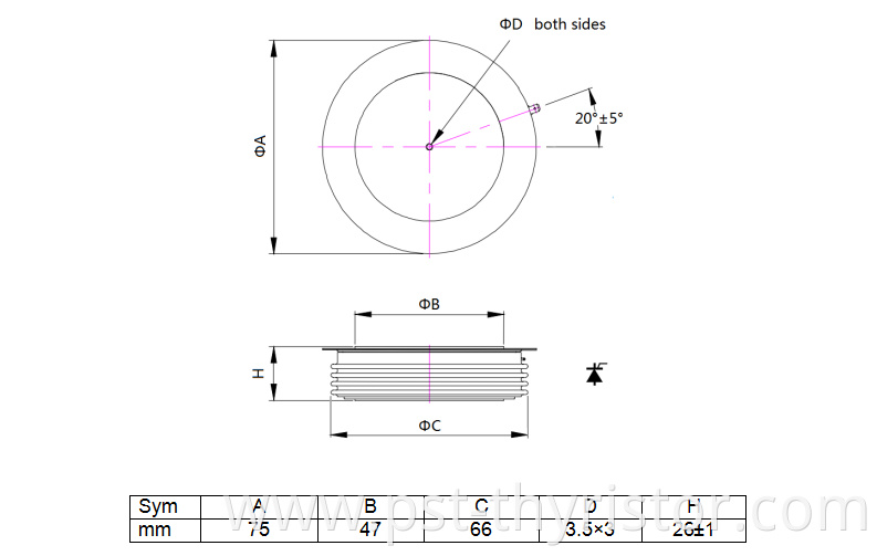 Promotion Power Thyristor